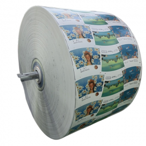 Custom Paper Cup Bahan Baku Printing 6 Warna