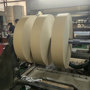 Preu competitiu fix Tassa de paper recobert de PE Rotlle de tassa de qualitat alimentària Rotlle de paper de cartró Tassa de paper Matèria primera