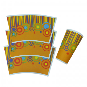 Commerciu à l'ingrossu di tazza rivestita in PE Roll Paper Cup Fan Raw Materials