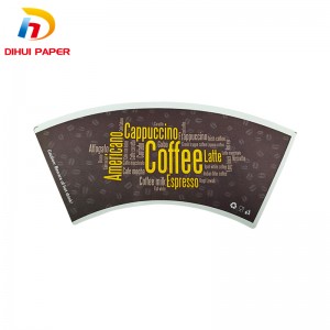 Factory directly 12oz Custom Printed Disposable Single Wall Cold Beverage Paper Cup