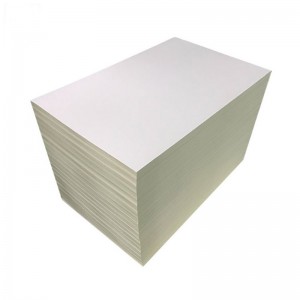กระดาษเคลือบ pe ในวัตถุดิบแผ่นสำหรับถ้วยกระดาษ