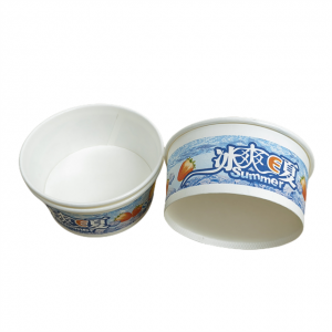 Big discounting Raw Material Big Capacity PLA Coated Paper Cup Fan for Instant Food Bowl