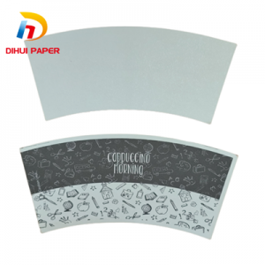 Big Discount China Disposable PE Coated Paper Cup Fan Paper Cup Raw Material