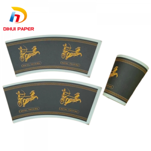 Big Discount China Disposable PE Coated Paper Cup Fan Paper Cup Raw Material