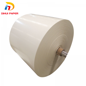 China Wholesale Pe Coated Paper Roll For Hot Food Exporters –  Cup paper roll for printing paper cup material with pe coated  – Dihui