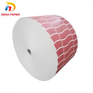 Rolă de hârtie pentru pahare pentru imprimarea materialului pentru pahare de hârtie cu acoperire cu PE