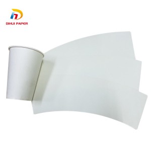 CE Certificate Custom Paper Cup Raw Material Coffee Paper Cup Fan