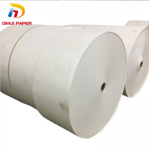 Rolo de vasos de papel revestido de PE de calidade alimentaria para ventilador de vasos de papel
