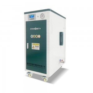 Xerador de vapor de ambiente intelixente de 54 kW para tratamento de augas residuais