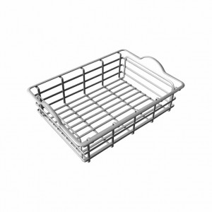 Over Sink Dish Rack Basket Shelf, Dish Drainer in Sink or On Counter