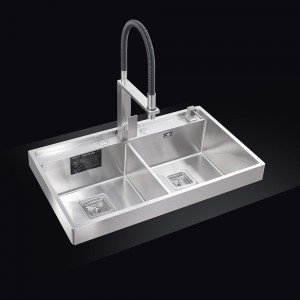 Unique Drainboard Stainless Steel Sink NU537