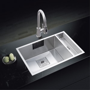 Handmade Sink Custom Sizes Stainless Steel Double Bowl Kitchen Sinks NU558