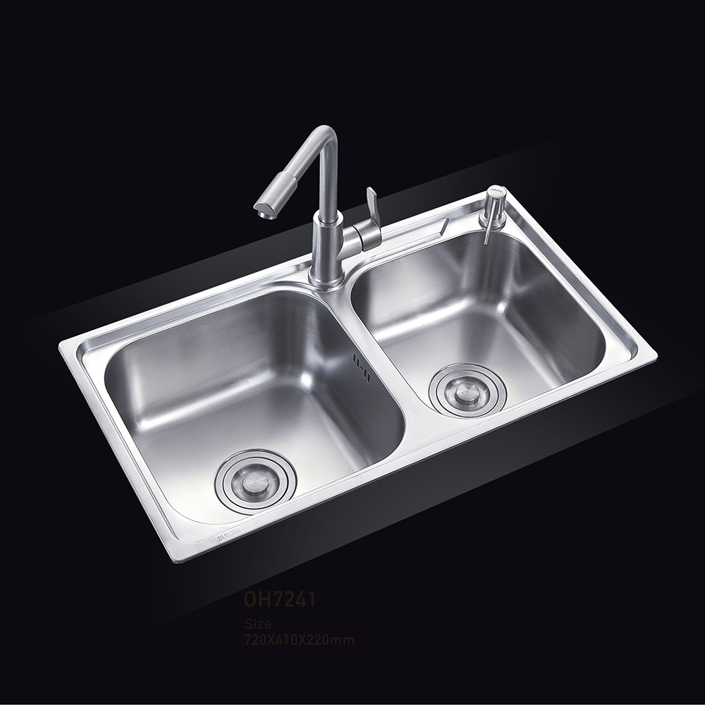 Stainless Steel High Quality Double Bowl Kitchen Sink Featured Image