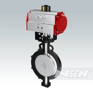 Double offset Hataas Performance Butterfly Valve