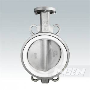 Stainless steel Resilient Butterfly Valve