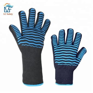 Insulated BBQ Heat Resistant Barbecue Protection Microwave Oven Barbeque Gloves