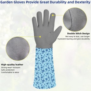 Microfiber tuinhandschoen Mooie mooie print dameswerkhandschoen