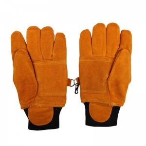 Gasilske in reševalne rokavice z izolacijo odsevnega traku, odporne na obrabo, vzdržljive gasilske rokavice za zaščito dela