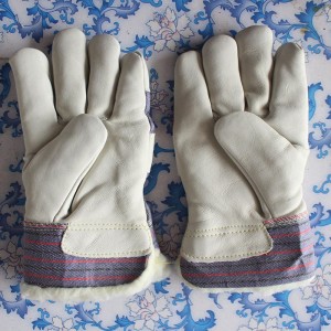 Low Temperature Resistant Gloves Cold&Liquid Nitrogen Proof Leather Gloves Outdoor Fishing Boats Antifreeze Gloves