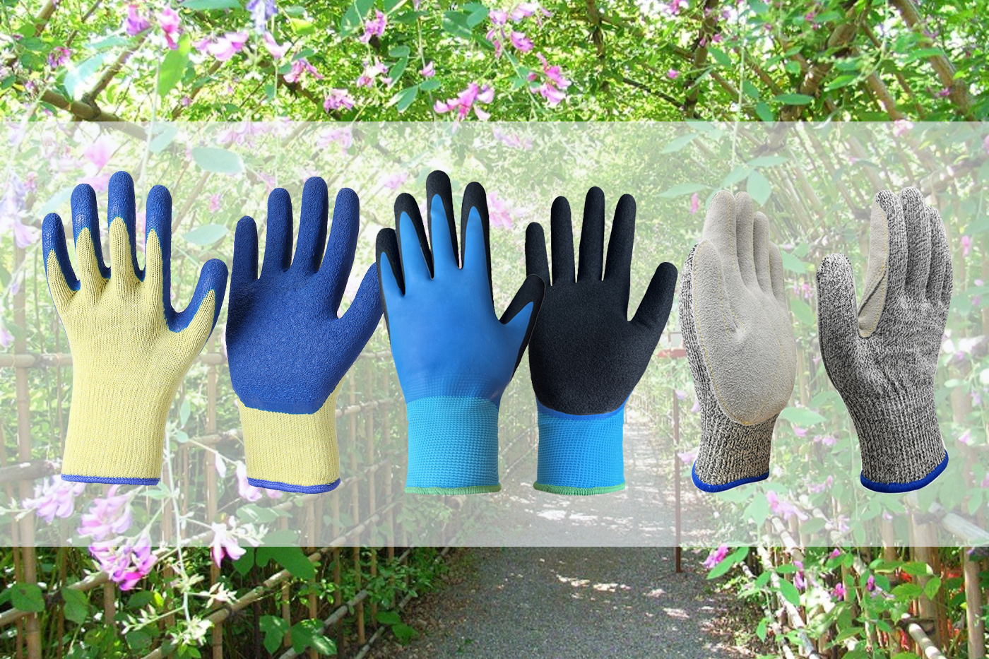 Profesionalne vrtnarske rokavice po vaši izbiri