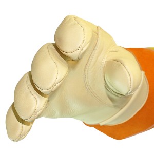 Electrical Protector Leather Work Gloves
