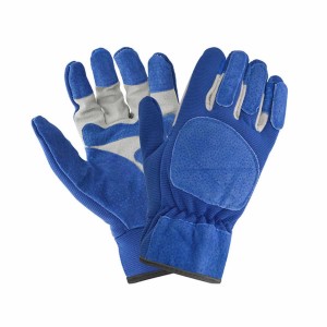 Wholesale Leather Garden Gloves Breathable Puncture Proof Gloves for Gardening