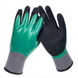 Waterproof Latex Rubber Double Coated PPE Protection Glove