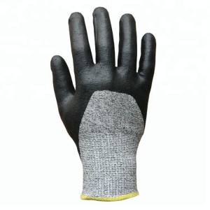 Nylon Liner Oil Proof Cut Resistant MicroFoam Nitrile Coated Gloves