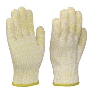 Agirê Pîşesaziyê 300 Degree Heat Proof Gloves Flame Retardant Aramid Glove