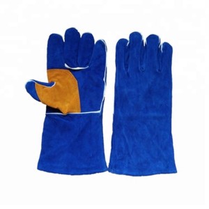 Mens Cheap Mhou Dzinoparadza Leather Solder Welding Gloves