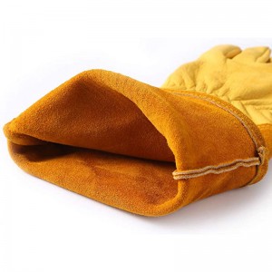 Шкіряні садові рукавички для захисту рук, стійкі до шипів