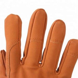 Gants de travail de jardinage en cuir à manches longues pour femmes, gants de taille et d'élagage imperméables