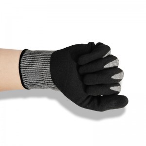 Pracovná bezpečnostná rukavica s prerezaním A8 podľa normy ANSI Rukavice odolné proti prerezaniu oceľovým drôtom