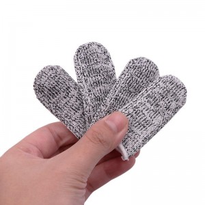 محافظ Picker سطح 5 ضد برش HPPE Finger Cots آستین های انگشتی مقاوم در برابر برش