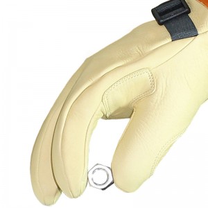 Electrical Protector Leather Work Gloves
