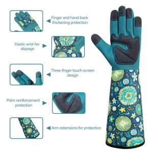Rose Pruning Thorn Proof Gardening Gloves for Bushes Cacti Gardener Gift