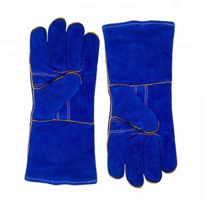 Industrial Safety Equipment Cowhide Leather Hand Protect Welding Gloves