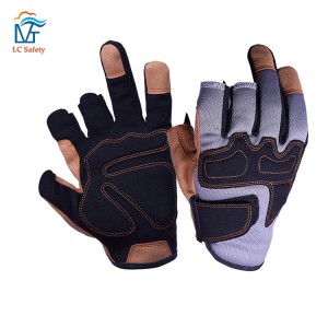 3 zračne tesarske rokavice za obdelavo lesa brez prstov