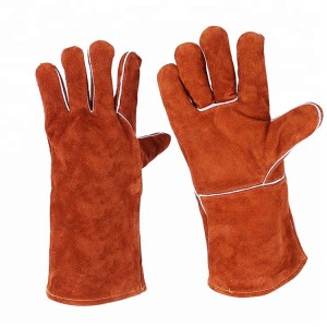 Fergees Sample Sweat Absorbing Safety Leather Welding Work Glove