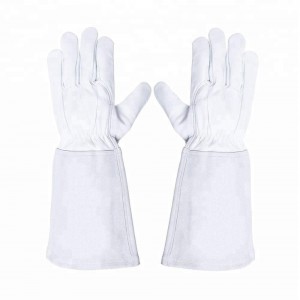 I-Mig Welding Welder Tig Gloves Guantes De Soldadura Product Isikhumba senkomo Ubungqina obutsha boMlilo