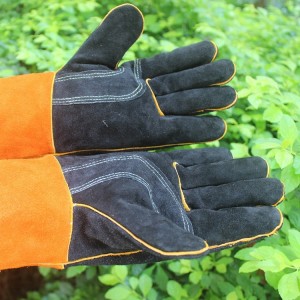 Industrial homines manu Protective Vacca Split Leather Safety Opus Glove