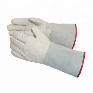 Криогене кожне рукавице у замрзивачу отпорне на течни азот за суви лед