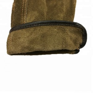 Лучшие изготовленные на заказ коричневые кожаные перчатки для работы на открытом воздухе и строительства, вождения, luva de couro masculino