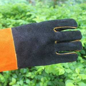 Индустриални мъжки защитни работни ръкавици от кравешка кожа