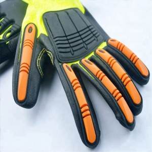 TPR Nitrile Dipped Palm Best Auto Mechanical Work Gloves