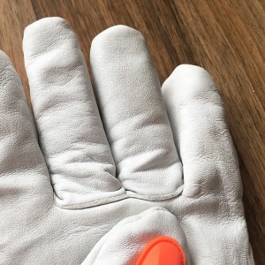 Неразрушими механични ръкавици за ръчно пробиване, устойчиви на рязане, от телешка кожа