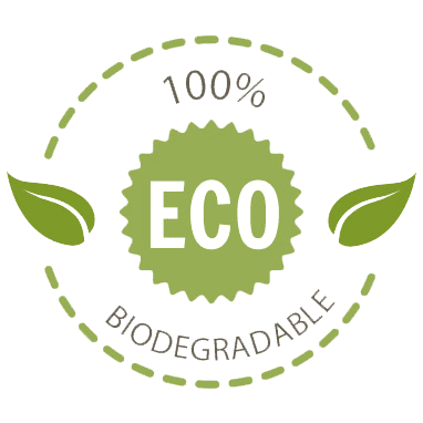 100% biodegradável