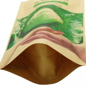 Bolsas de papel kraft totalmente biodegradables