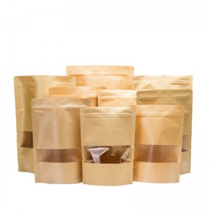 China Professional Pla Packaging Bags Biodegradable Supplier –  Different size kraft paper sandwich packaging bag – Oemy