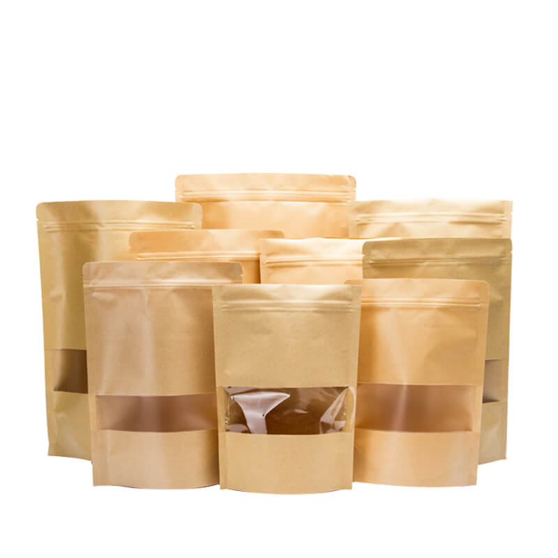 Different size kraft paper sandwich packaging bag (1)